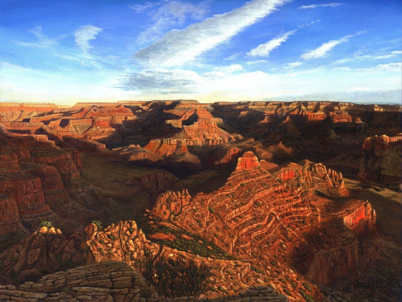 Morning Glory - The Grand Canyon from South Kaibab Trail