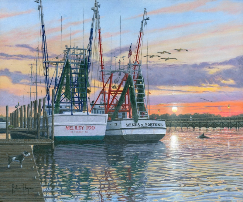 Shem Creek Shrimpers, Charleston 
